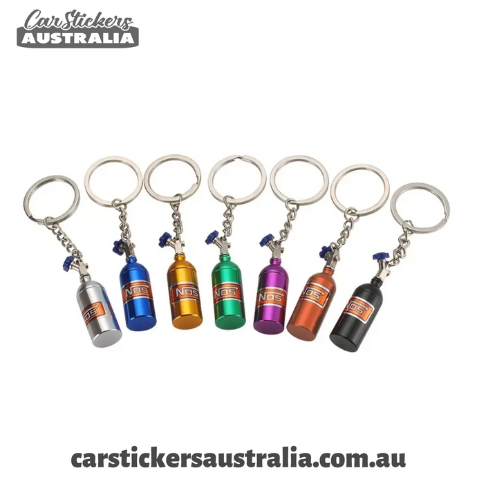 Nitrogen NOS Bottle Stash Keyring