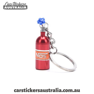 Nitrogen NOS Bottle Stash Keyring