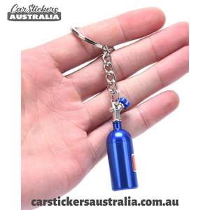 Nitrogen NOS Bottle Stash Keyring