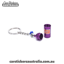 Nitrogen NOS Bottle Stash Keyring