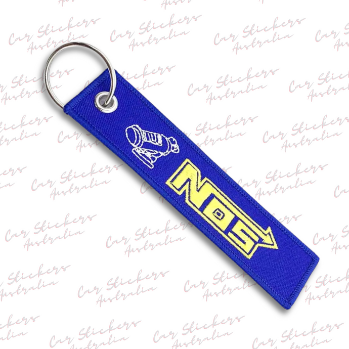 Nos Keyring Jet Tag