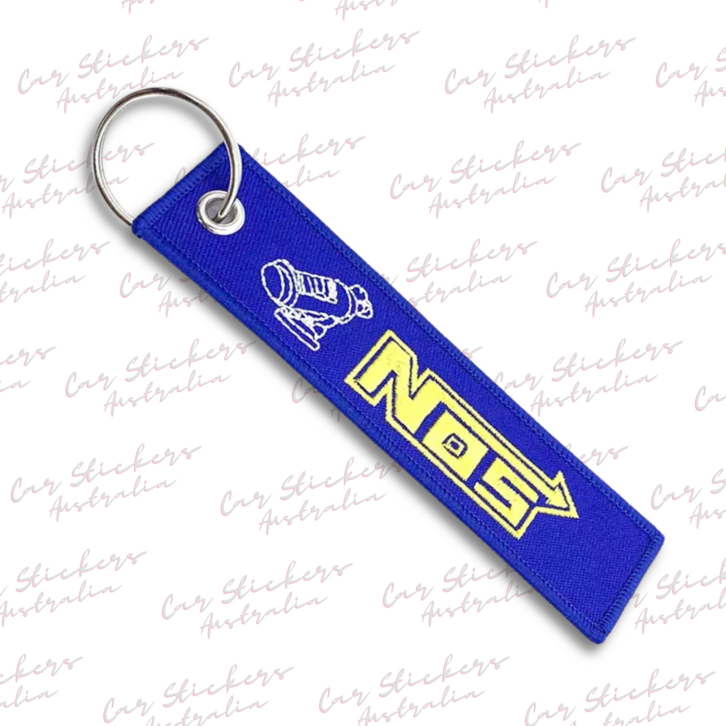 Nos Keyring Jet Tag