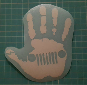 JEEP Wave Handprint