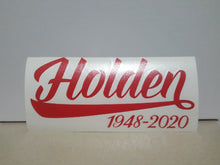 Holden 1948 - 2020