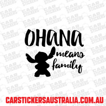 Ohana Means Family