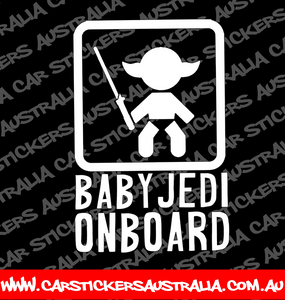 Baby Jedi On Board