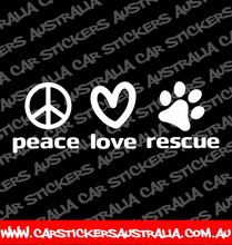 Peace.. Love.. Rescue