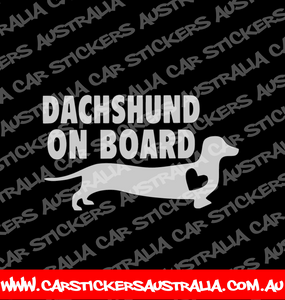 Dachshund On Board