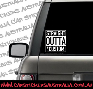 Straight Outta "Custom" - Create Your Own