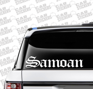 Samoan - Xtra Large Edition