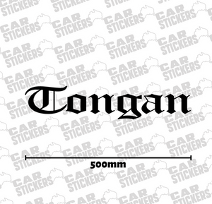 Tongan - Xtra Large Edition