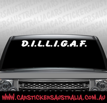 D.I.L.L.I.G.A.F. Banner